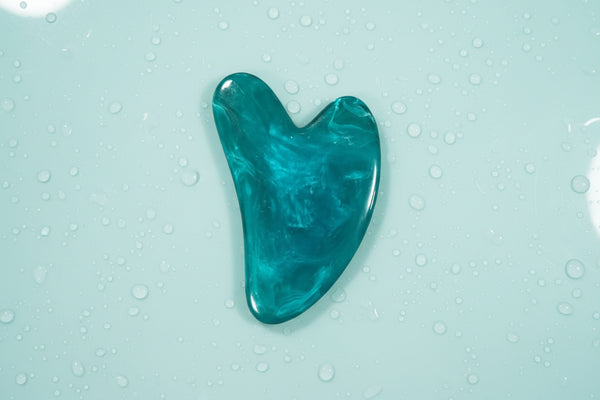 Gua Sha Massage Board Natural Resin Jade Stone for Face Rose Pink Guasha Facial Massager Scrapers Tools for Face Neck Back Body