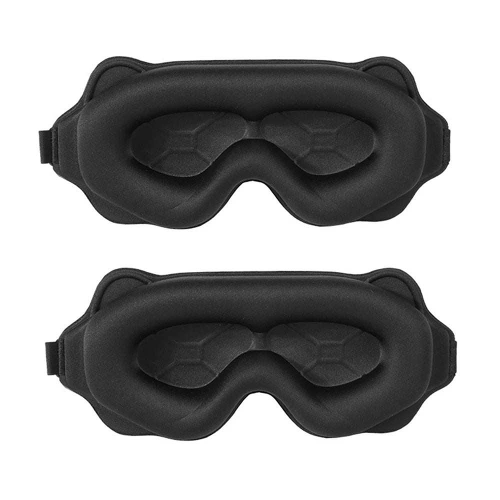 3D Sleeping Mask Block Out Light Sleep Mask for Eyes Soft Sleeping Aid Eye Mask for Travel Eyeshade Night Breathable Slaapmasker