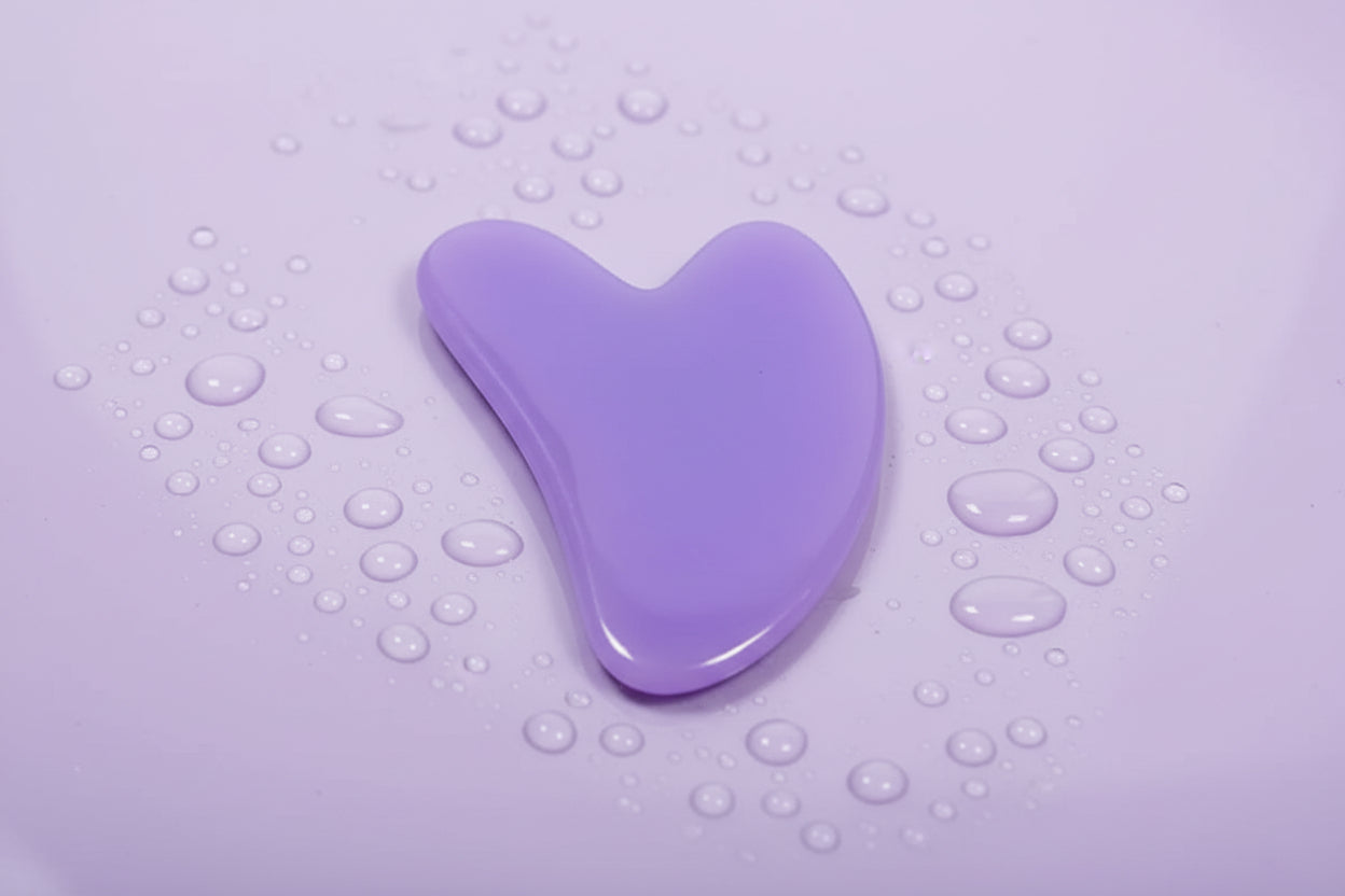 Gua Sha Massage Board Natural Resin Jade Stone for Face Rose Pink Guasha Facial Massager Scrapers Tools for Face Neck Back Body