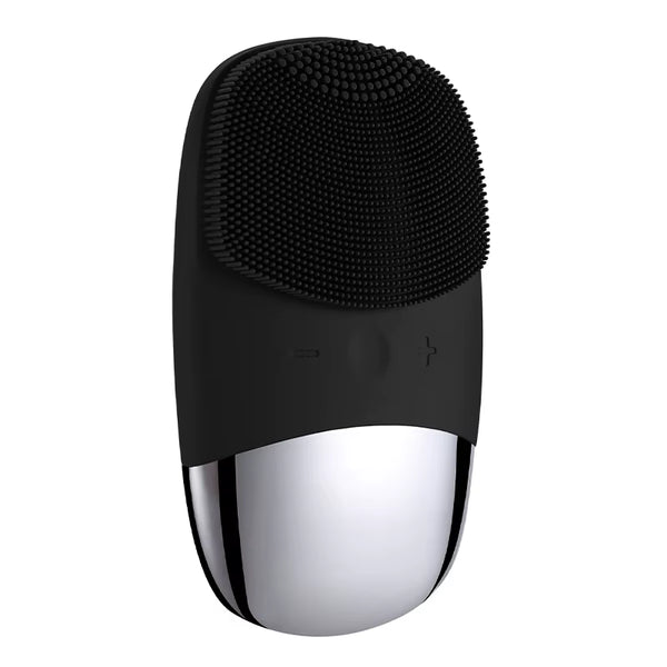 Electric Facial Cleansing Brush Silicone IPX7 Face Massager Facial Cleanser Sonic Vibration Cleaner Deep Hole Face Brush Machine