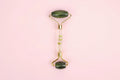 1Pc Jade Roller Facial Tool Natural Jade Face Roller Massager Tool Body Mini Portable Skin Care Body Massage Relaxing Tool